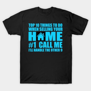 Realtor Fathers Day Gift Funny Retro Vintage T-Shirt